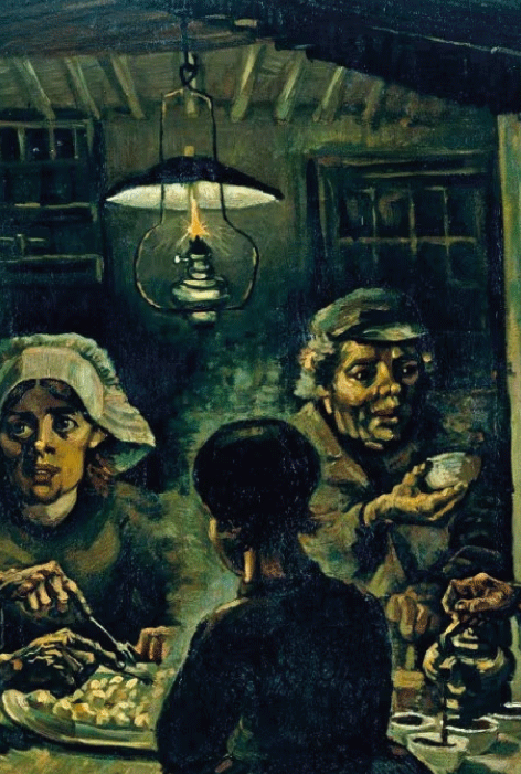 Vincent van Gogh, Los comedores de patatas